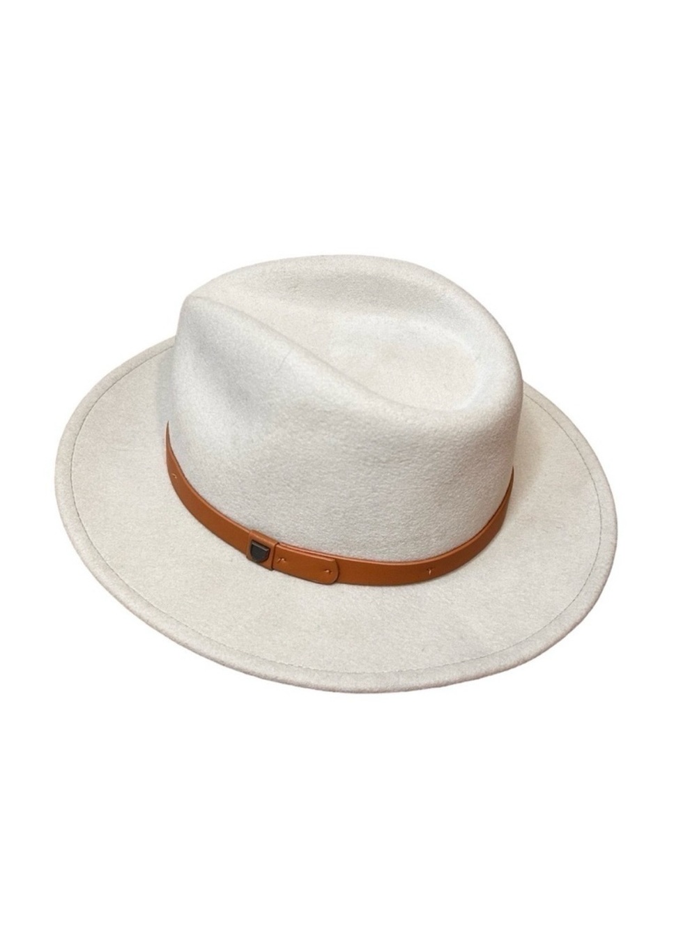 Brixton Messer Fedora Wool Hat- Gravel